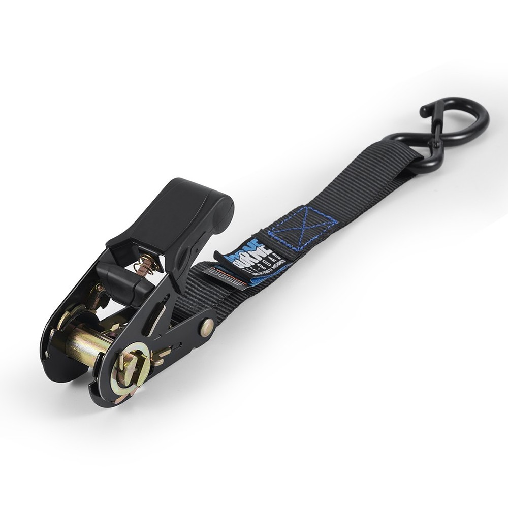 Borne Off-Road Medium-Duty Ratchet Tie-Down Kit (4-pack)  Black