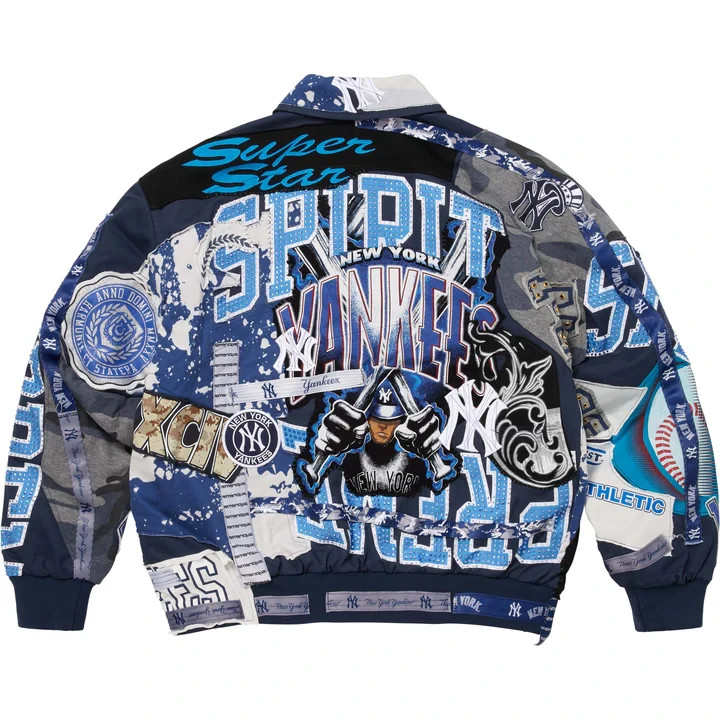 Supreme Jeff Hamilton New York Yankees Varsity Jacket Multi