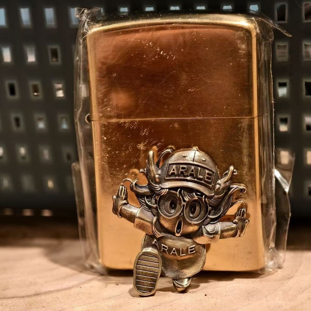 1 piece Brass Personalized sticker lighter DIY accessories