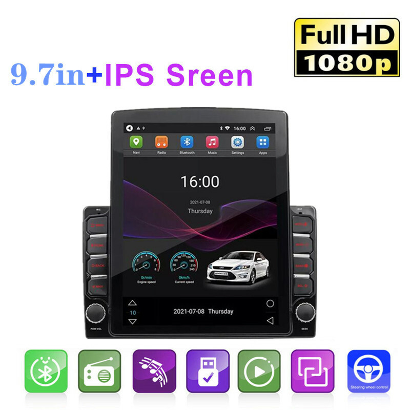 Android Car Vertical Screen Audio Stereo Bluetooth Autoradio Multimedia GPS Navi