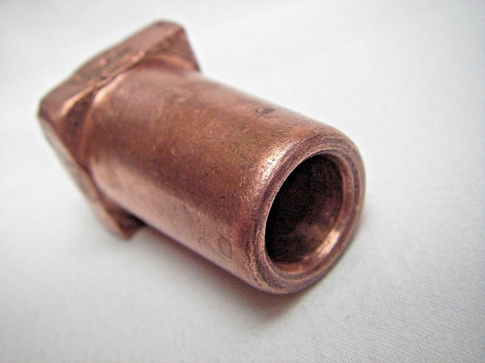 NOS Spot Welding Tip 7/8" Square Solid Copper Morse Taper