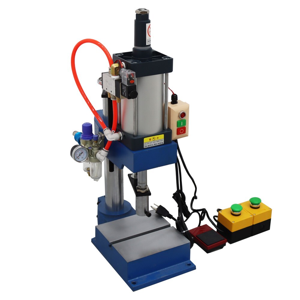 1100Lb/500kg Vertical Pneumatic Punch Machine No Display Controller 110V