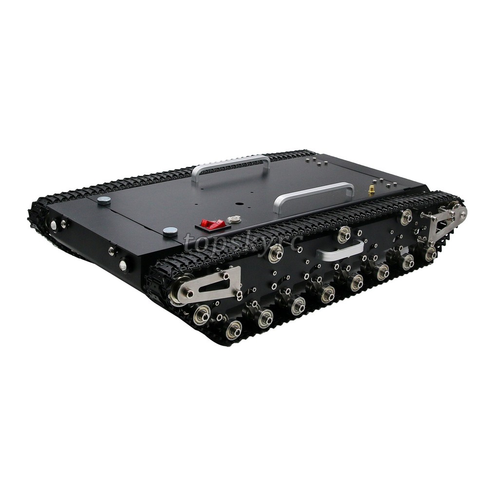 WT-500S Tank Chassis Robot Chassis Remote Control Smart Car with Control System