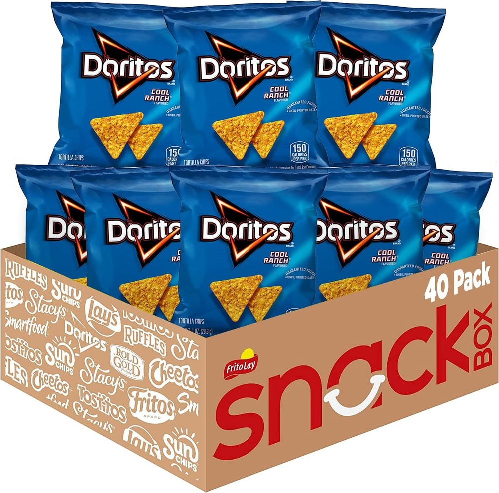 Cool Ranch Flavored Tortilla Chips, 1 Ounce ()