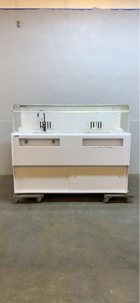 Terra Universal 72" Dual Sink W/ Bench Heavy Duty Polymer Plastic(S6LLST8643)