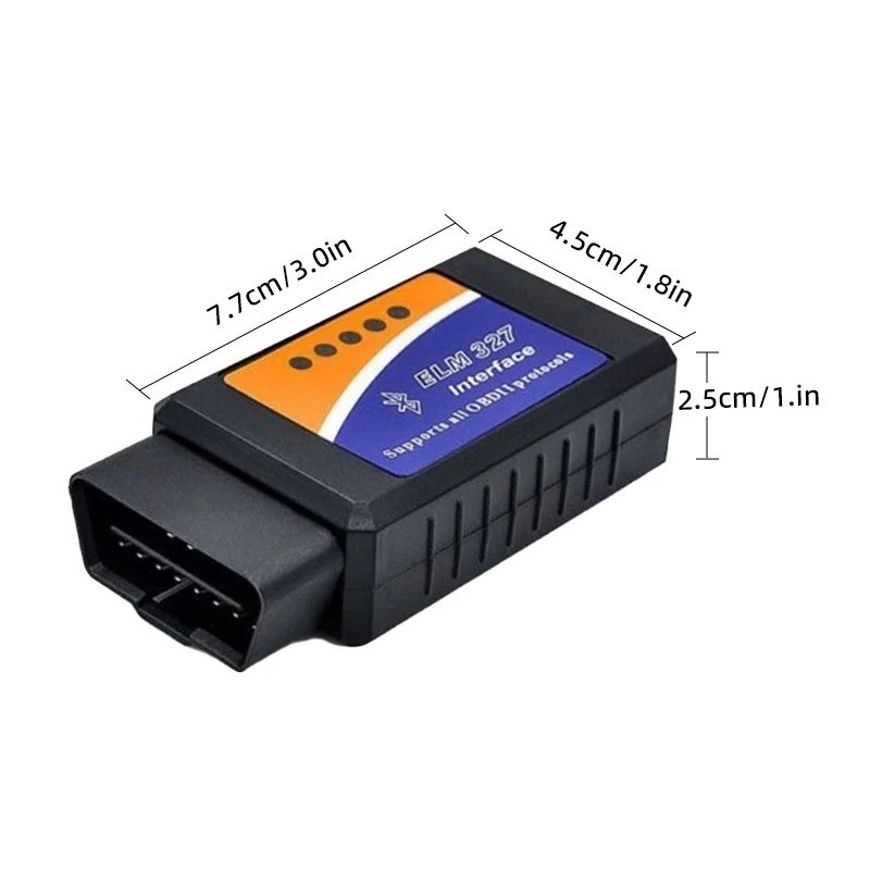 ELM327 V2.1 Bluetooth OBD2 Scanner Car Diagnostic Code Reader Android iOS Tool