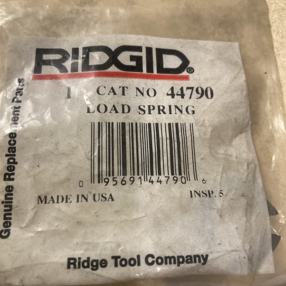Ridgid Spring - Load Spring 44790