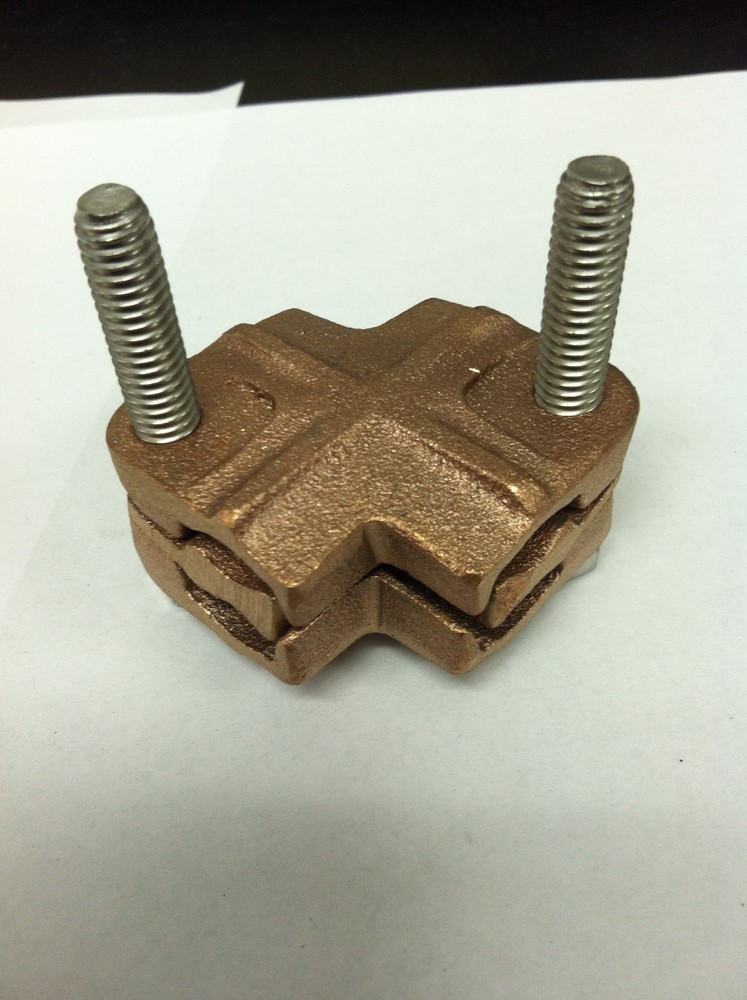Thompson 693 Cross Run Cable Grounding Clamp
