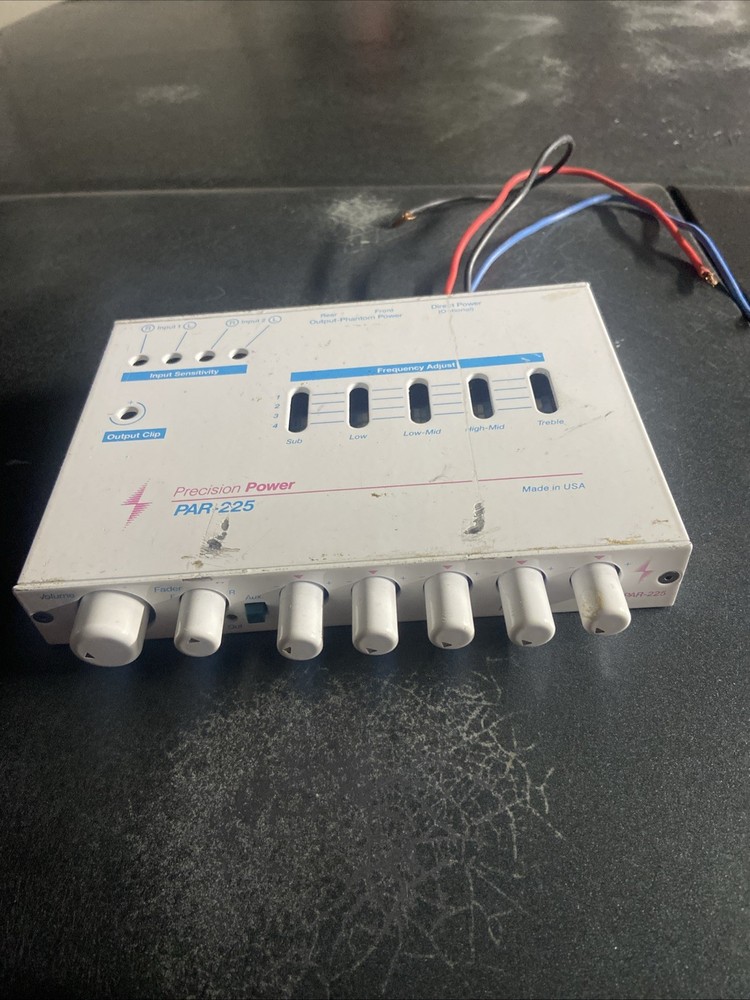 Precision Power Par 225 PREAMP/EQM-300 E Paragraphic Equalizer