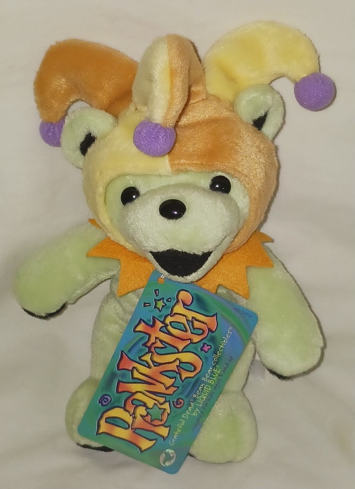 Grateful Dead Bean Bear Jester PRANKSTER 2002 Edition 9