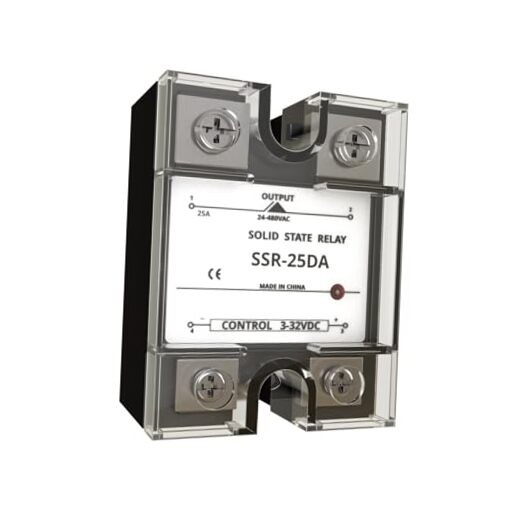 SSR-25Solid State Relay Module Input 3-32VDC to Output 24-480VAC DC to 25A DA