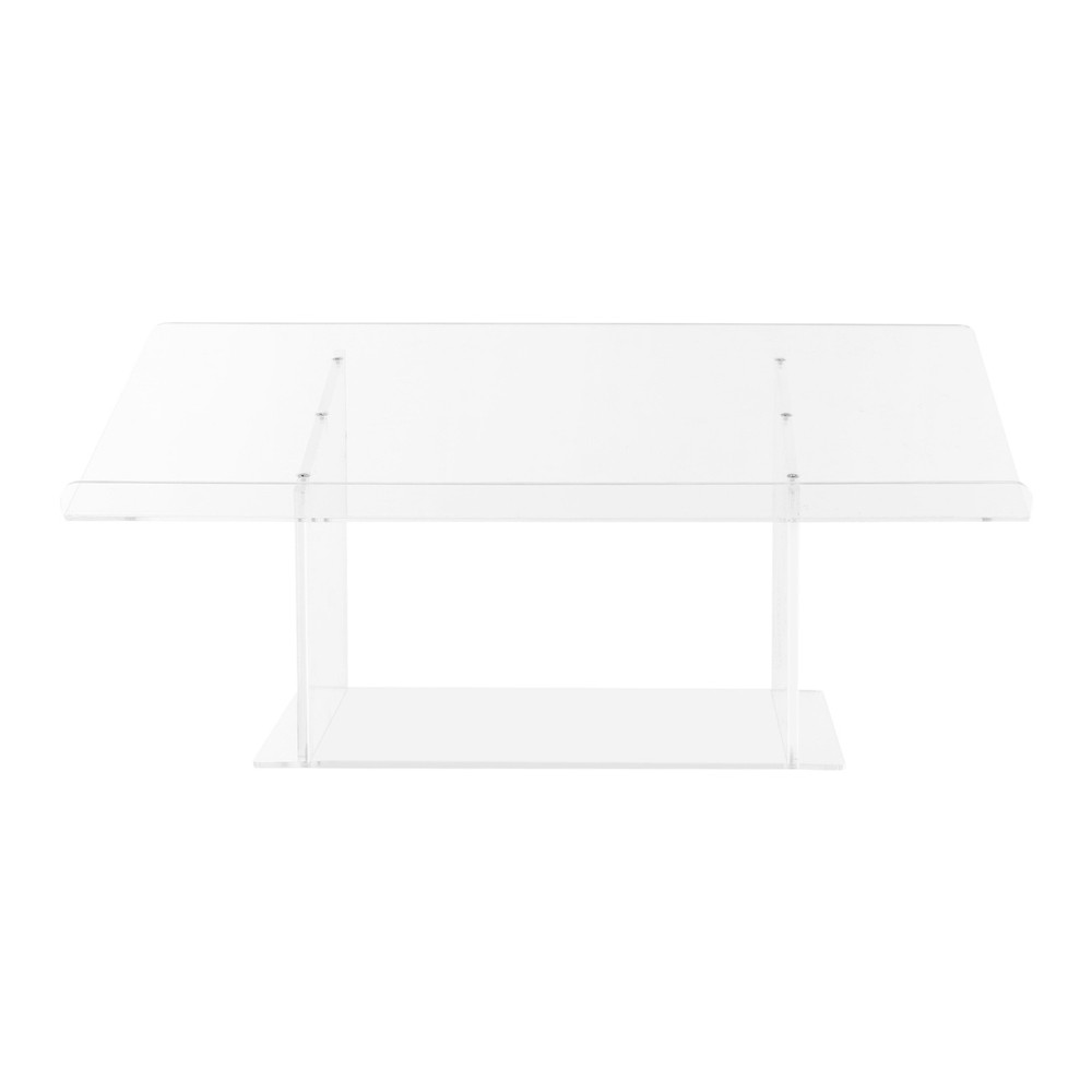 Acrylic Tabletop Podium Desktop Professional Presentation Stand for Conference