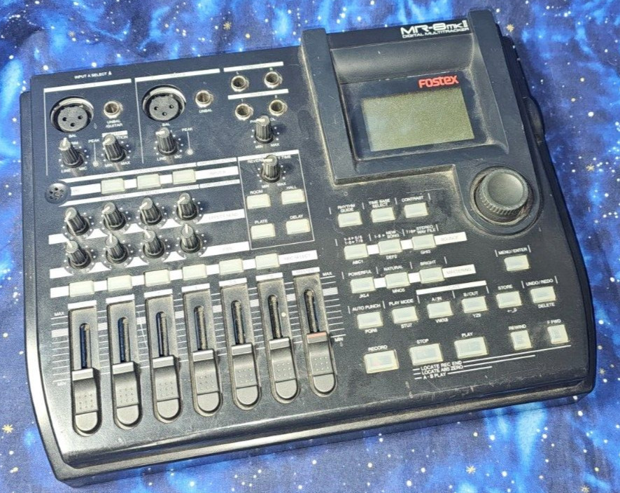 FOSTEX Digital Multi Tracker MR-8MK2 MR-8mkII Mark II Tested No Power