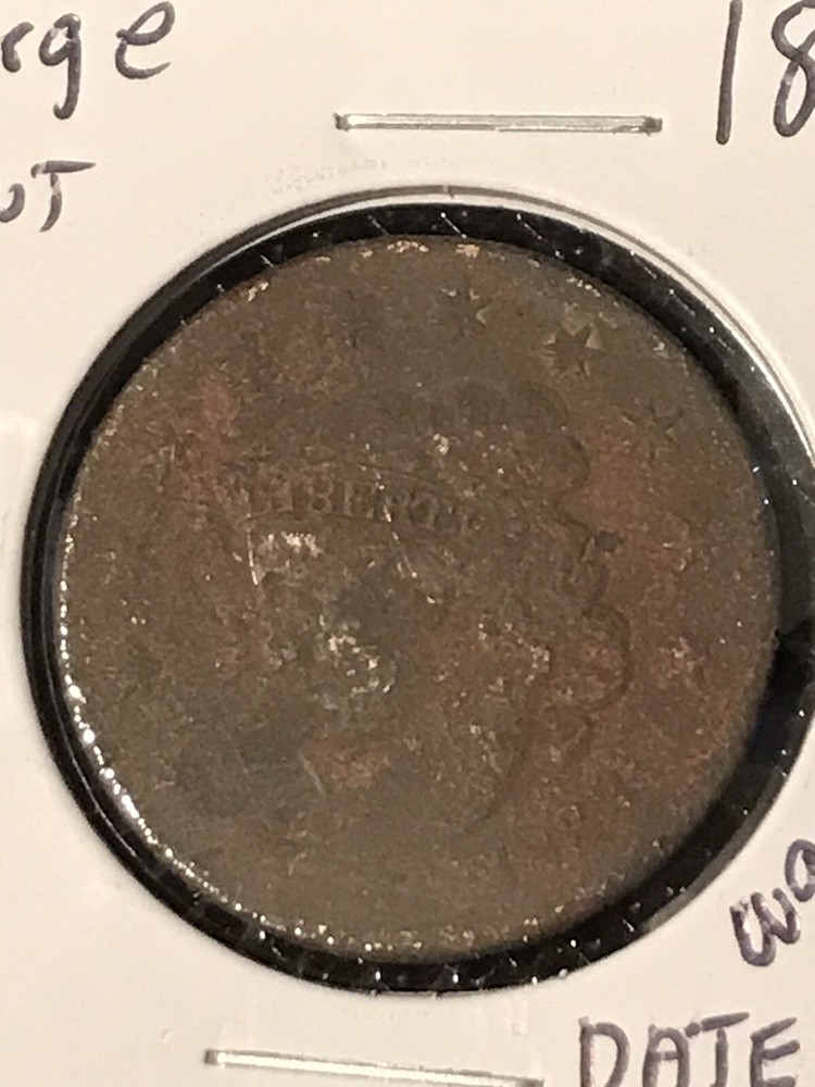 1833 Coronet Head Cent FR