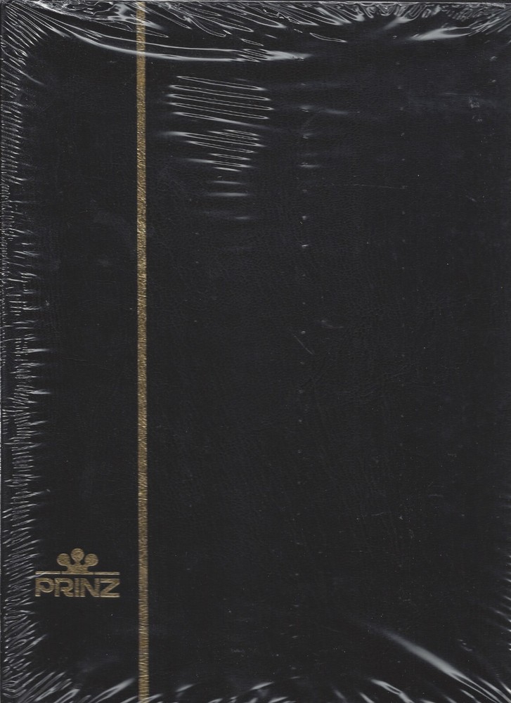 Prinz Stockbooks WHITE Pages - #2032 - Black
