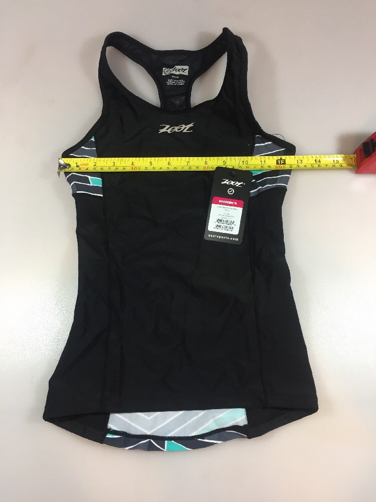 Zoot Womens Performance Racerback Tri Top Small S (6085)