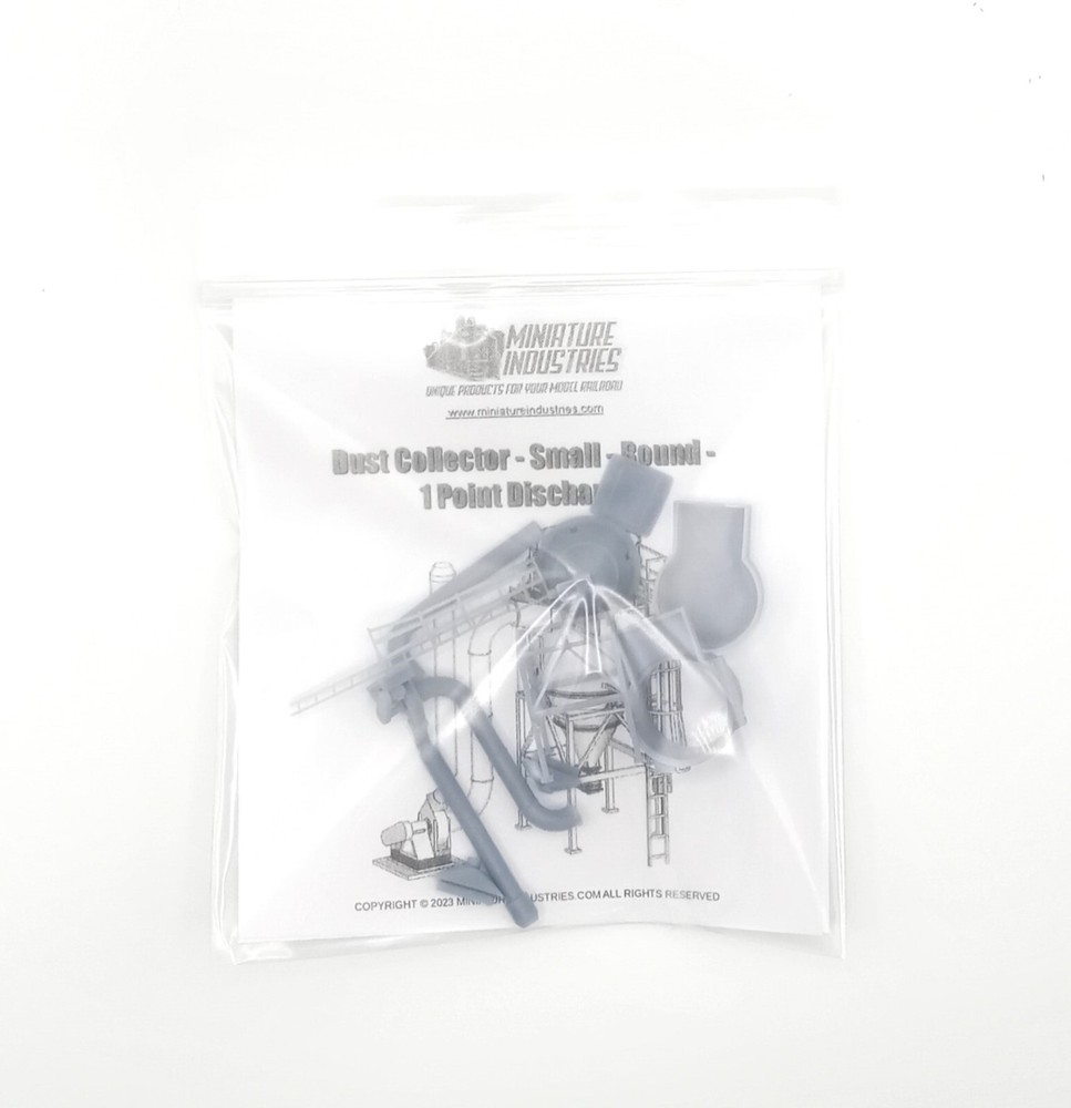 HO Scale Dust Collection Rd. S. Kit for Grain Elevator Structures 1:87