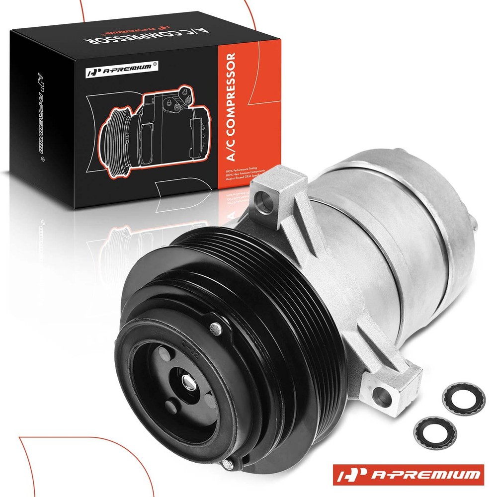 A-premium A/C Compressor with Clutch for Chevrolet Impala Caprice 94-96 Camaro