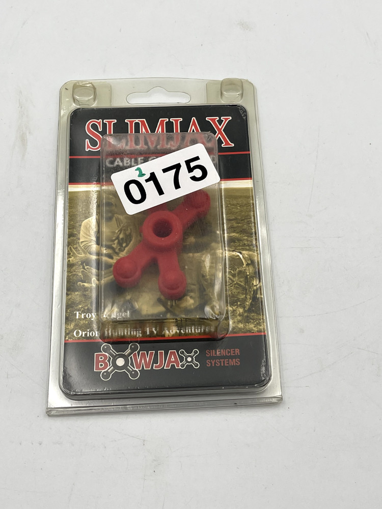 Bowjax Slimjax Cable Guard Dampener, Red 1012