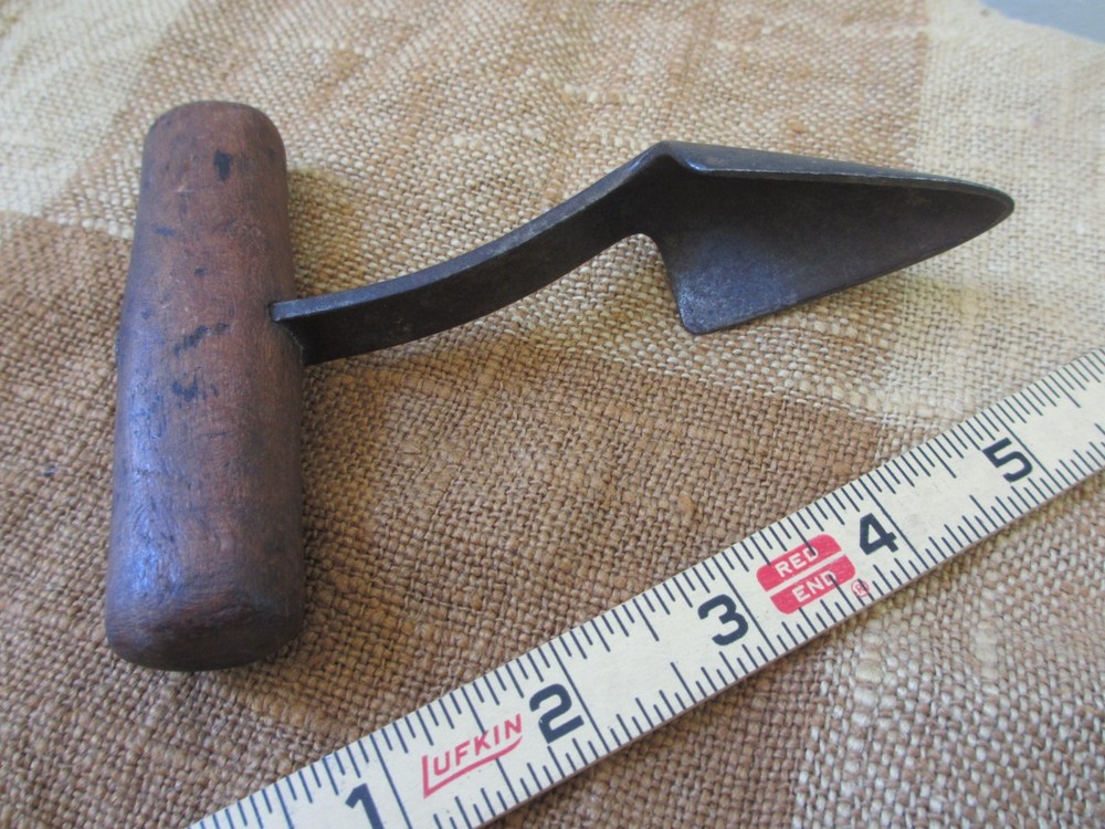 Antique Primitive T-Handle Bung Hole Reamer Wine Cooper Barrel Auger Tool - B