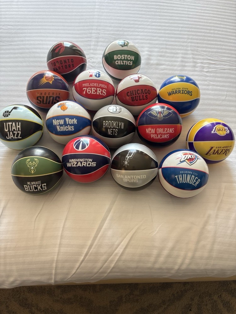 NBA Licensed 4" Mini Basketball Bouncy