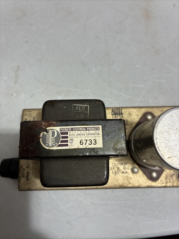 Altec 1573A Regulated Power Supply, parts
