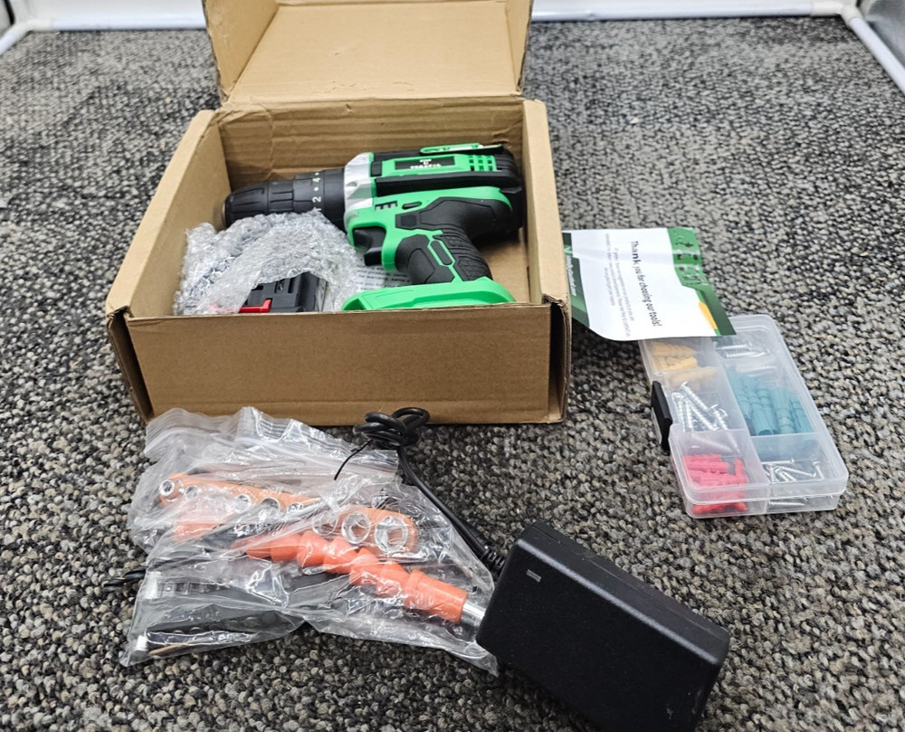 Tegatol CD20K1 Power Tool Compact Cordless Drill Battery Heavy Duty