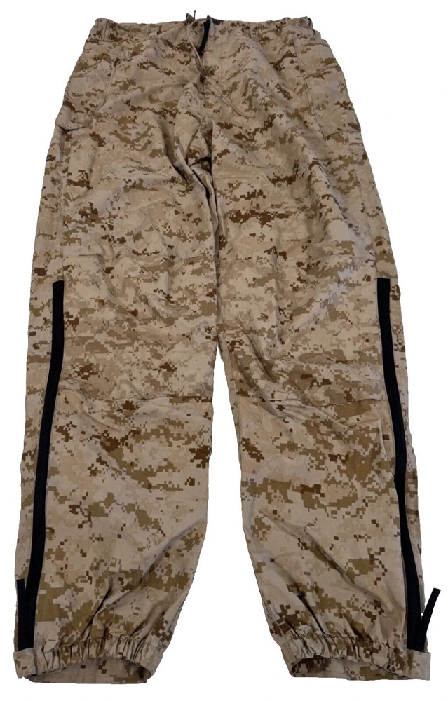 USMC Lightweight Exposure Suit Trouser (LES) Desert MARPAT Medium/Reg