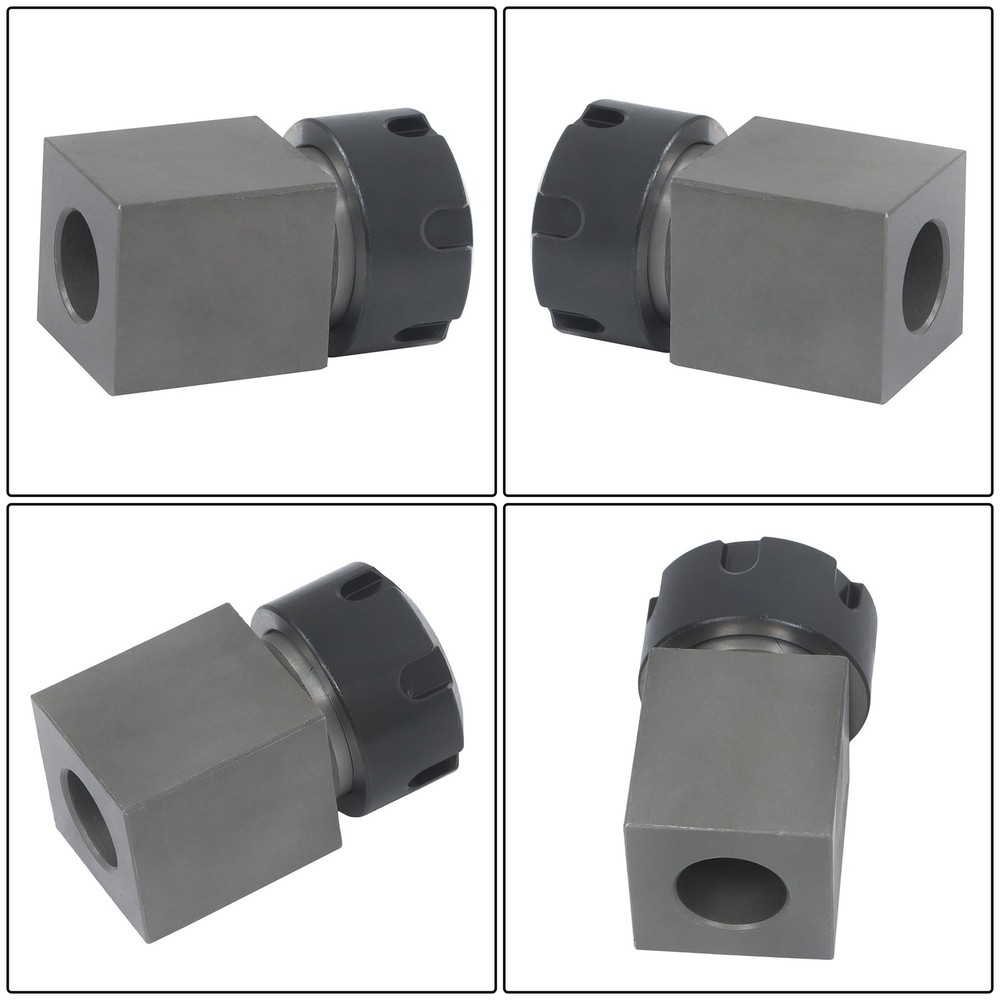 Precision Square Collet Block ER25 for Multi-Side Machining