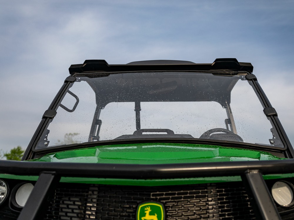 SuperATV Scratch Resistant Full Windshield for John Deere Gator XUV 835 / 865