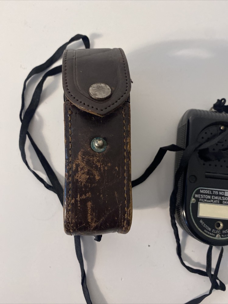 Weston Master Universal Exposure Light Meter Model 715 Emulsion Speeds