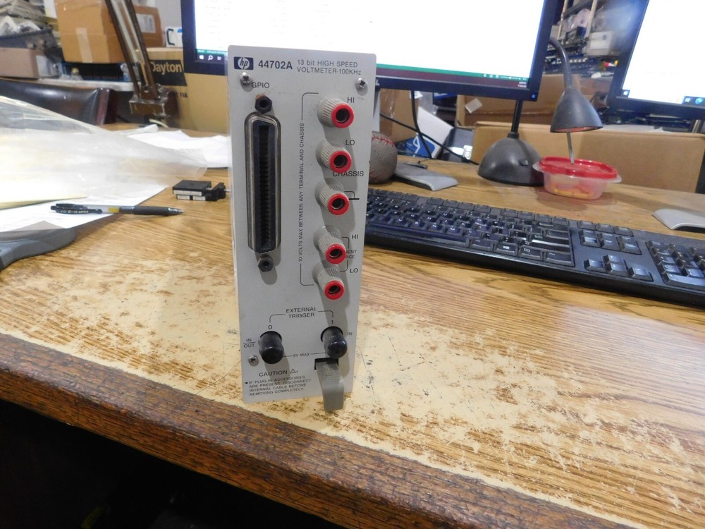 HP Agilent Model: 44702A 13 bit High Speed Voltmeter