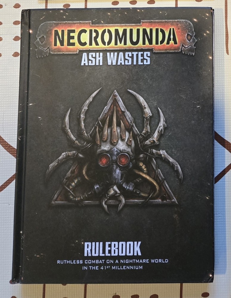 Games Workshop Necromunda Ash Wastes Official Tabletop Game Rulebook