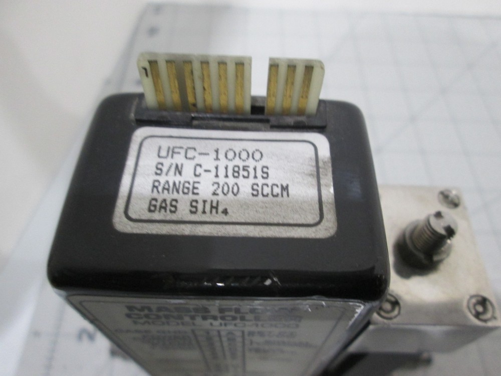Unit, UFC-1000, Mass Flow Controller, SiH4, 200 SCCM, Used