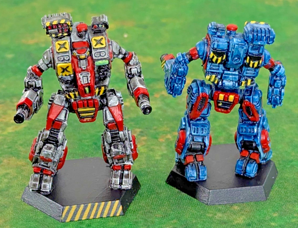 (2) BATTLETECH | HELLBRINGER (Loki) | Clan OmniMech | Catalyst Games PRO-PAINTED