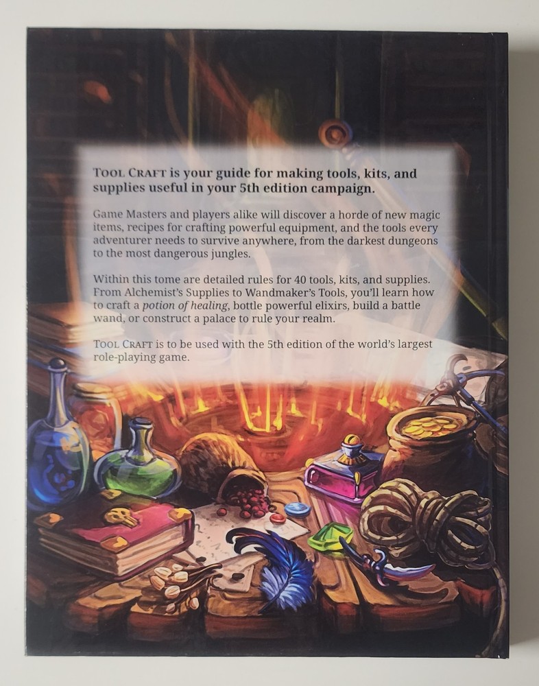 Tool Craft - The Complete Bundle 5e Compatible Hardcover New W/ Fast Shipping