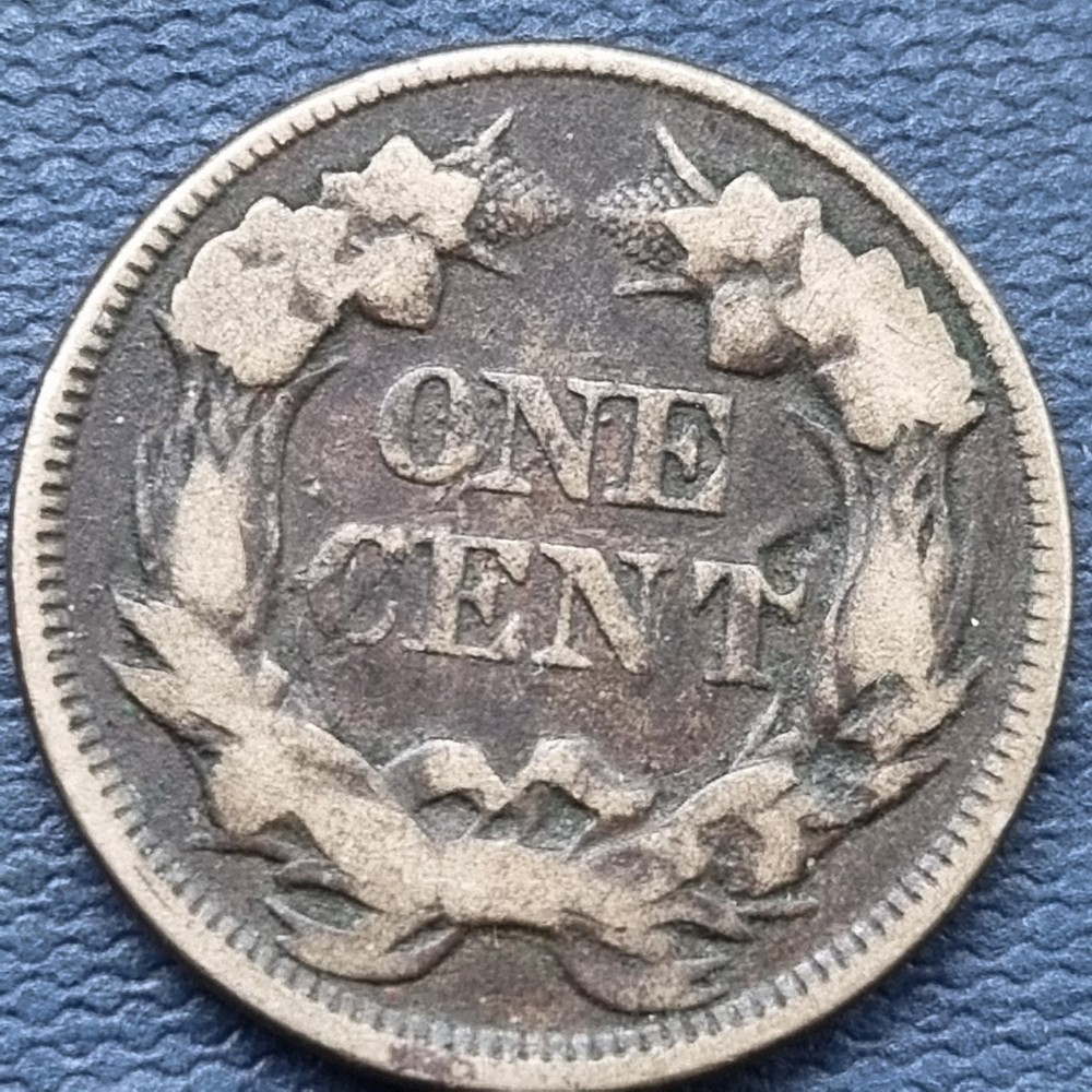 1857 Flying Eagle Cent 1c Penny Better Grade #92631