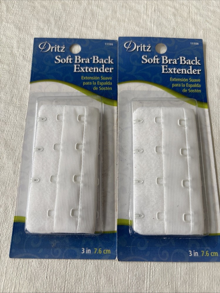 Soft Bra Back Extenders 3 Inches (2)