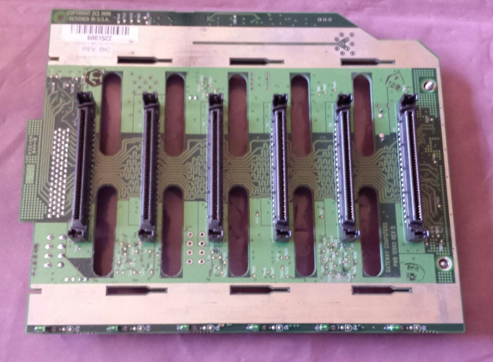 Gateway - 6001522 Backplane Board PWB 10960 REV D FOR GATEWAY 7400 SERVER