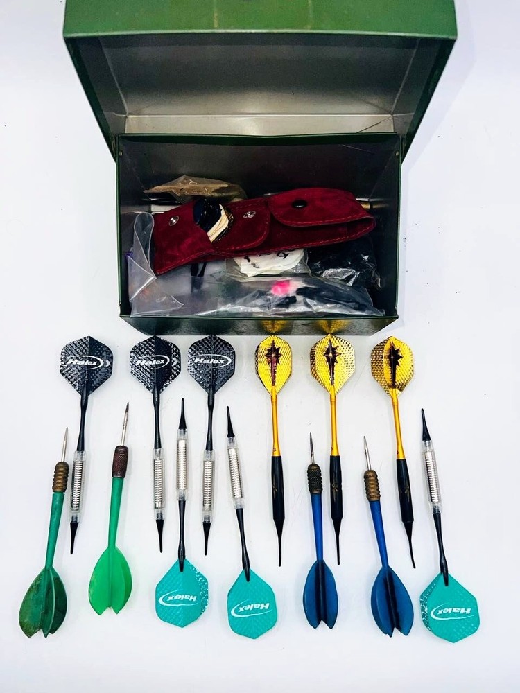 set of accessories for darts