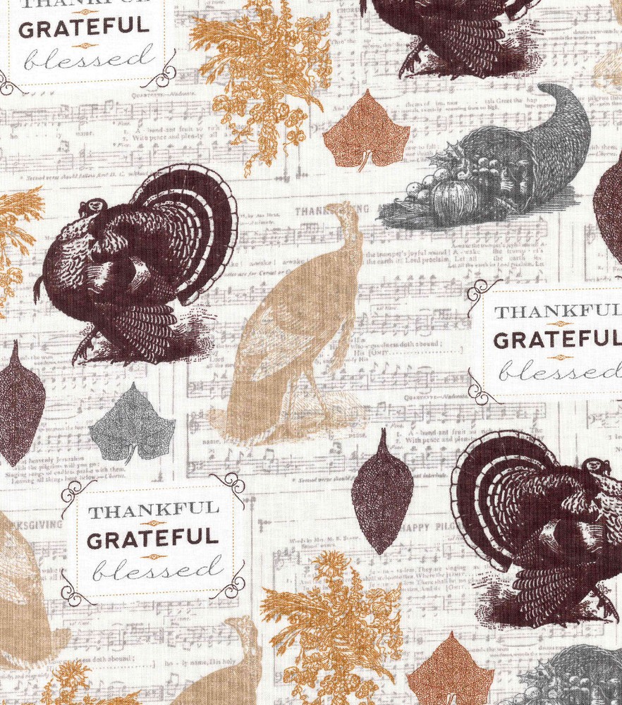 THANKSGIVING TURKEY CORNUCOPIA