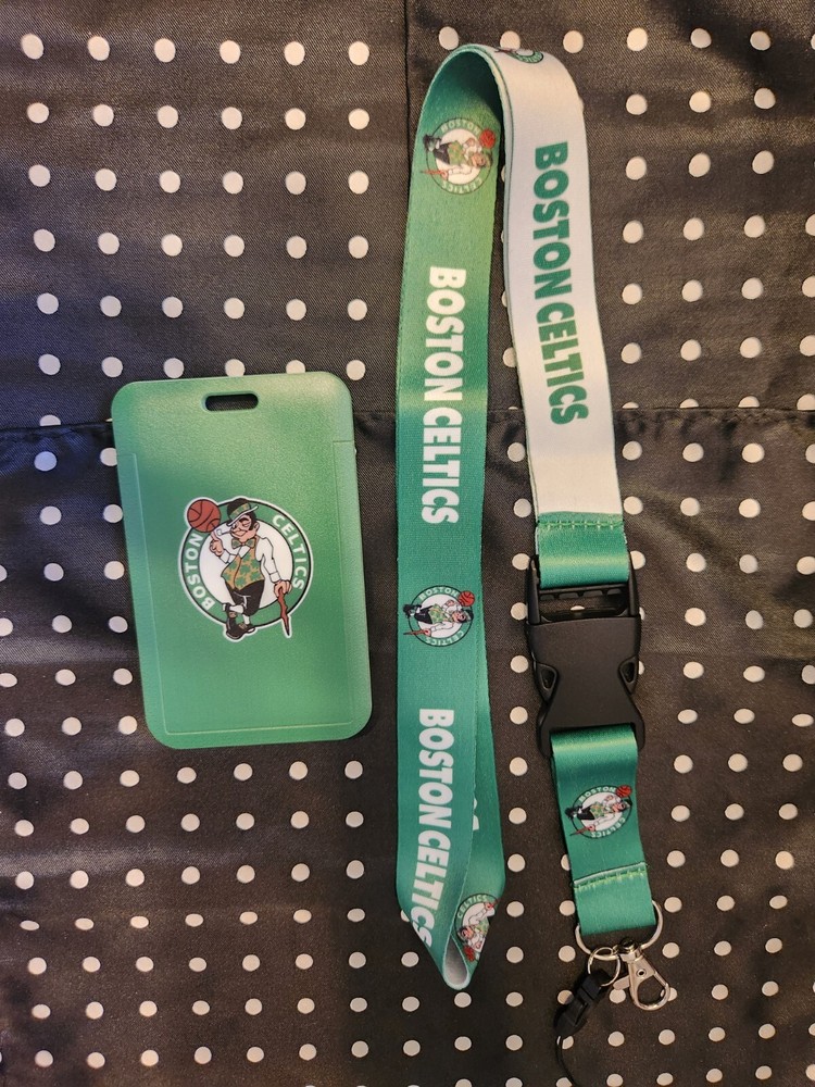 Boston Celtics NBA Lanyard Keychain & ID Holder