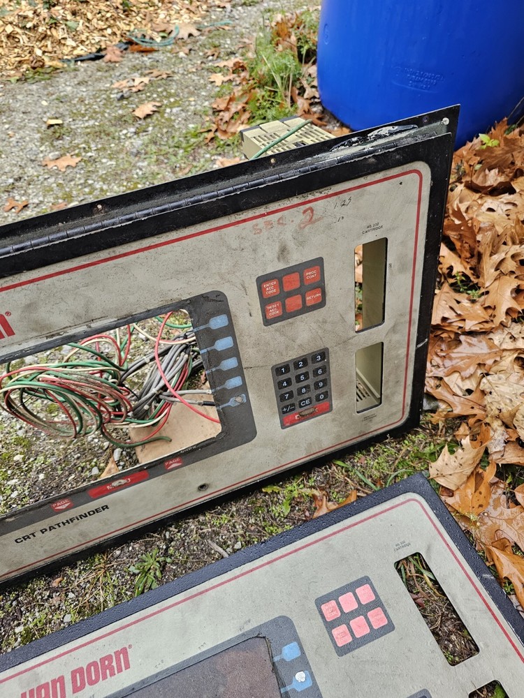 (2) VAN DORN CRT Pathfinder Data Panels