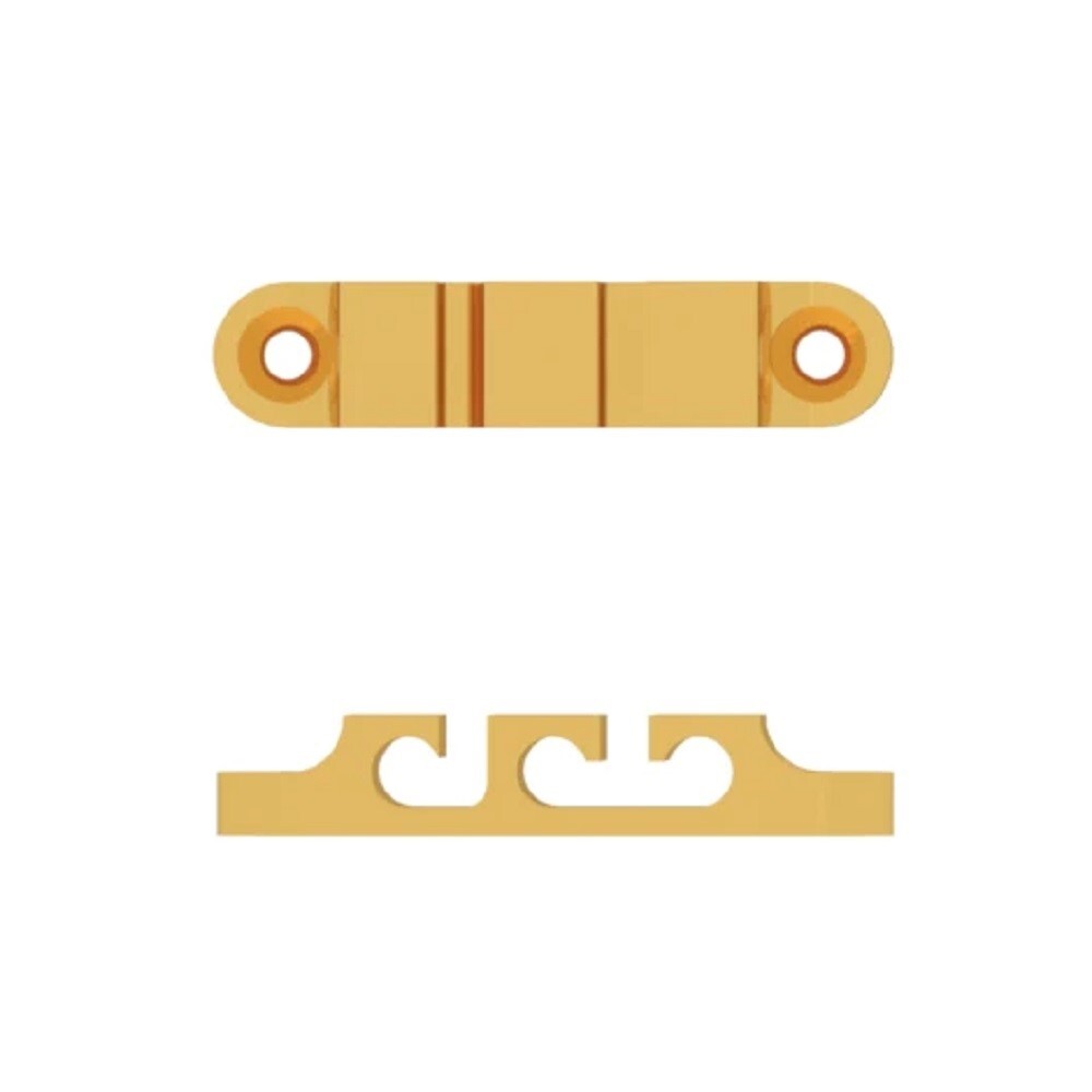 NEW - Hipshot 2SR-03G String Retainer For Bass - GOLD