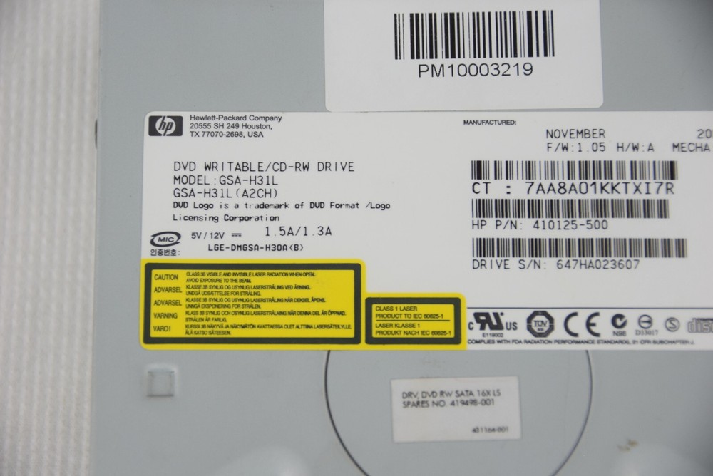 HP GSA-H31L DVD-ROM Drive