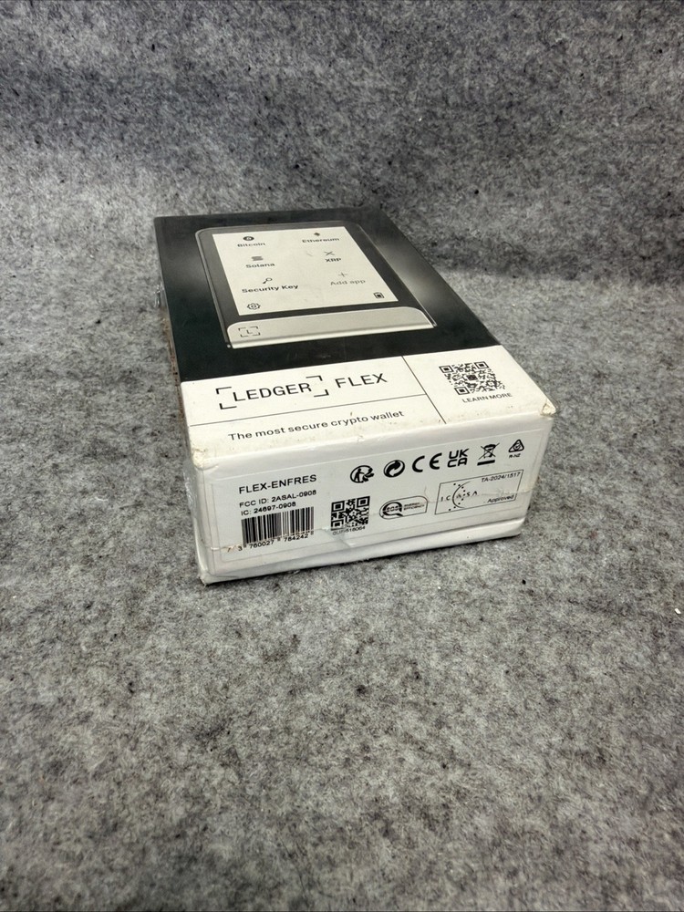 Ledger - Flex Crypto Hardware Wallet with Recovery Key - Graphite