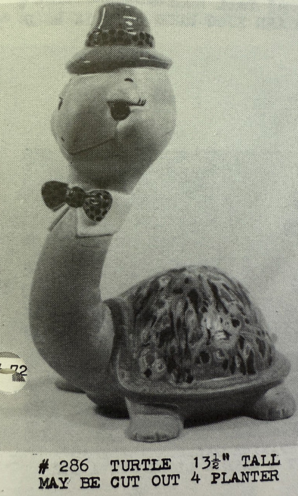 VINTAGE CALIFORNIA CERAMIC MOLD #286 MR. TURTLE