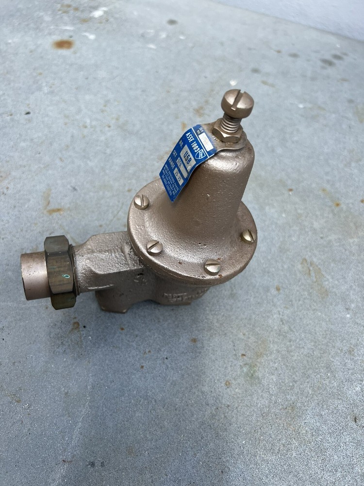 NEW WATTS PRESSURE REDUCING VALVES