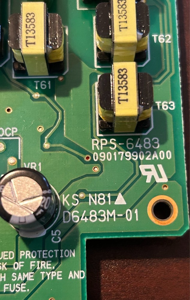 Konica Minolta RPS-3483 090179902A00 board