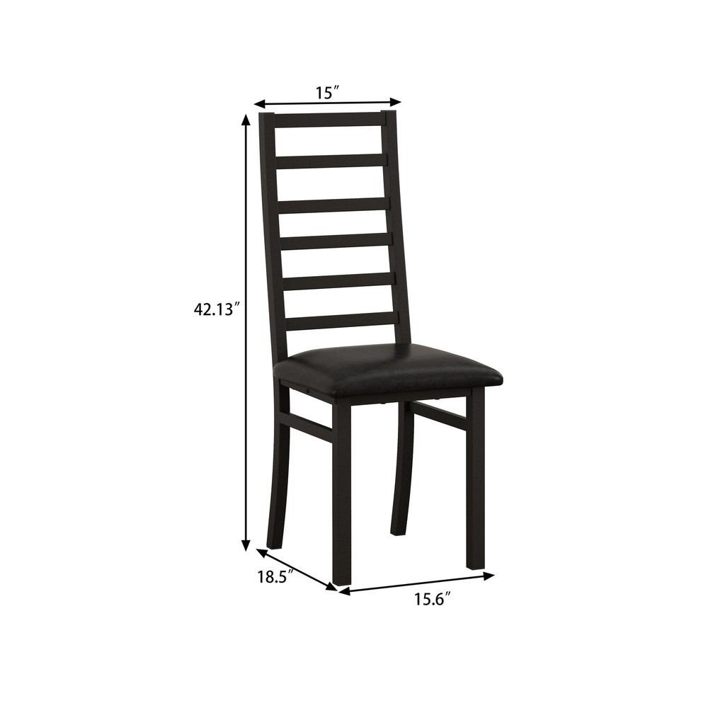 Retro Rectangular Stretch Dining Table And Metal Dining Chair,Dining Table Set